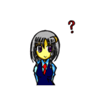 二次元×うさぎ（個別スタンプ：33）