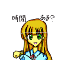 二次元×うさぎ（個別スタンプ：37）