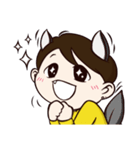 My Moon Moon Wolf Oppa Vol.1（個別スタンプ：9）