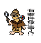 Super Detective Peanut Holmis！（個別スタンプ：1）