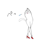 ねこあし（個別スタンプ：9）