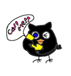幸せな生活を運んでくれる鳥 ホホ（個別スタンプ：7）