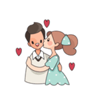 YOU ＆ ME : Lovely Couple（個別スタンプ：1）