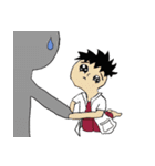 A strange respiratory therapist（個別スタンプ：12）