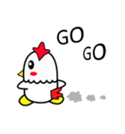 CHICKEN CUTE NEX V.2(inter)（個別スタンプ：2）