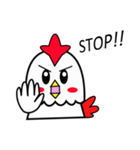 CHICKEN CUTE NEX V.2(inter)（個別スタンプ：21）