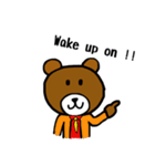 モテたいBESTなクマ（個別スタンプ：15）