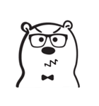 Nerdy Bear（個別スタンプ：3）