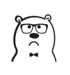 Nerdy Bear（個別スタンプ：7）