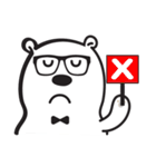 Nerdy Bear（個別スタンプ：11）