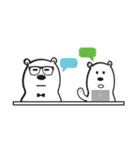Nerdy Bear（個別スタンプ：36）