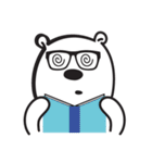 Nerdy Bear（個別スタンプ：37）