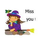 Sonya want to be a little witch.（個別スタンプ：2）