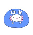 おかしなウーパールーパー（個別スタンプ：24）