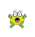 Mischievous Green Frog Animated（個別スタンプ：5）