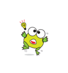 Mischievous Green Frog Animated（個別スタンプ：6）