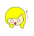 ハデ髪ガールズ（個別スタンプ：14）