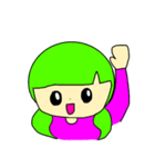 ハデ髪ガールズ（個別スタンプ：19）