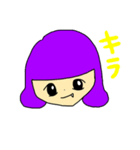 ハデ髪ガールズ（個別スタンプ：34）