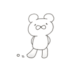 くまゆスタンプ（個別スタンプ：18）