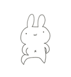 うさぎのくどうさん。（個別スタンプ：1）