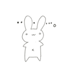 うさぎのくどうさん。（個別スタンプ：17）