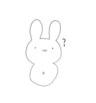 うさぎのくどうさん。（個別スタンプ：25）