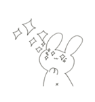 うさぎのくどうさん。（個別スタンプ：30）