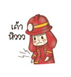 Firefighters Boy（個別スタンプ：6）