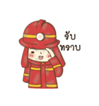 Firefighters Boy（個別スタンプ：8）