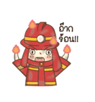 Firefighters Boy（個別スタンプ：11）