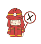 Firefighters Boy（個別スタンプ：17）