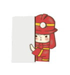Firefighters Boy（個別スタンプ：21）