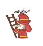 Firefighters Boy（個別スタンプ：22）