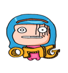 Jhenバオは愛情貼り付けます（個別スタンプ：1）