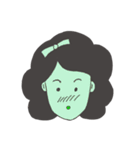 Girls and women（個別スタンプ：3）