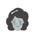 Girls and women（個別スタンプ：16）