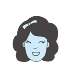 Girls and women（個別スタンプ：17）