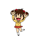 Nene the girl（個別スタンプ：3）