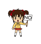 Nene the girl（個別スタンプ：4）