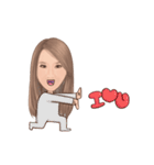 BueBlue DukDik Ver.3（個別スタンプ：3）