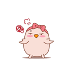 Chicky lovely（個別スタンプ：11）