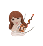 リアルガールズ（個別スタンプ：4）