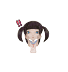 リアルガールズ（個別スタンプ：7）