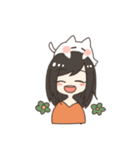 おばけねこちゃん（個別スタンプ：40）