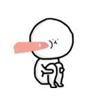 白いまるいぬ（個別スタンプ：10）
