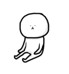 白いまるいぬ（個別スタンプ：11）
