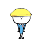 白いまるいぬ（個別スタンプ：23）