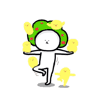 白いまるいぬ（個別スタンプ：27）