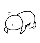 白いまるいぬ（個別スタンプ：28）
